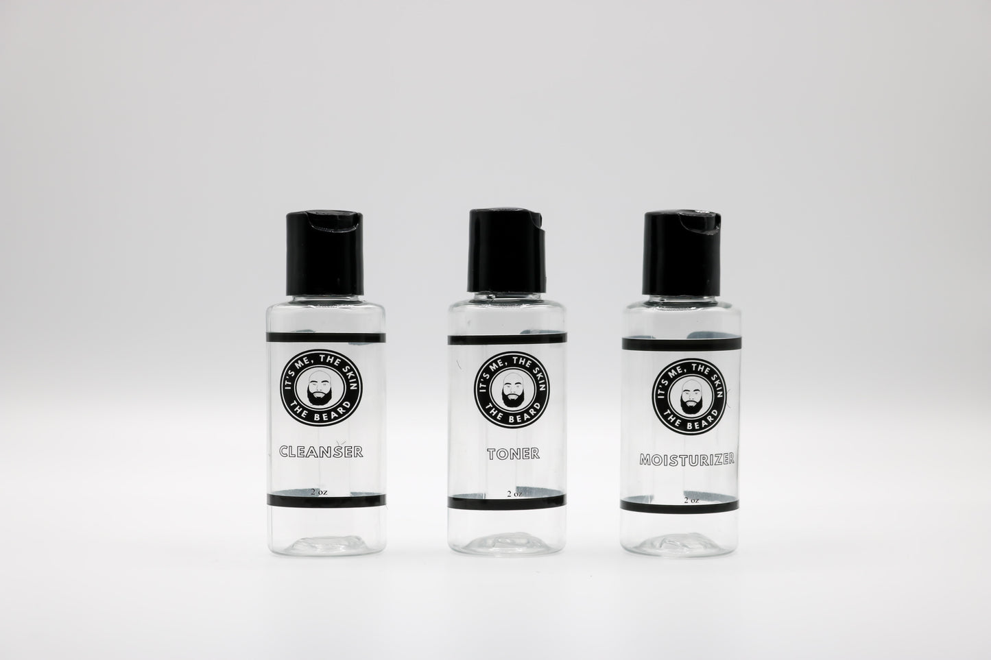BEARD-ON GO: Men’s Grooming Travel Bag + All Empty Bottles