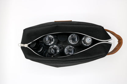 BEARD-ON GO: Men’s Grooming Travel Bag + All Empty Bottles