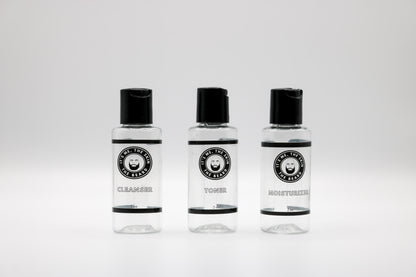 BEARD-ON GO: Men’s Grooming Travel Bag + All Empty Bottles